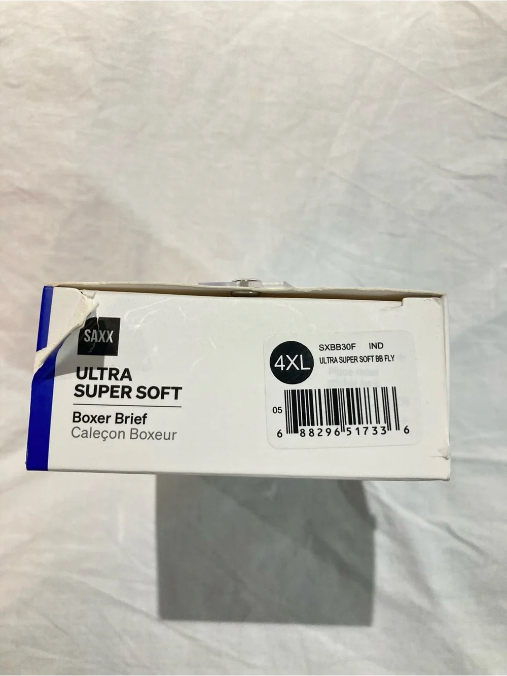 Saxx Ultra Soft Ballpark pouch boxer briefs, Men’s size 4X, NIB!
